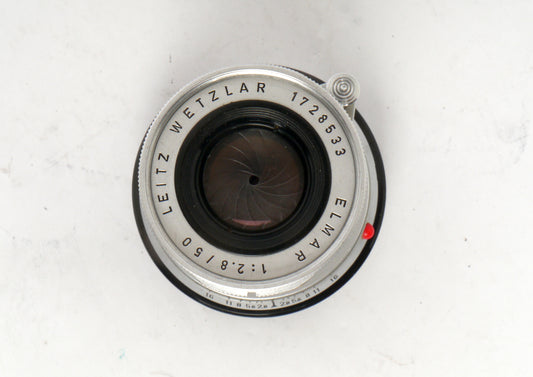 Leica Elmar-M 2,8/50 mm chrom versenkbar Art. 11610 – sehr guter Zustand