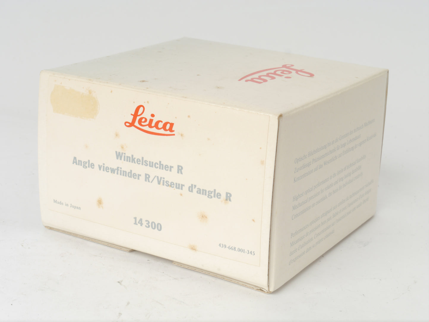 Leica Winkelsucher Art. 14300 – wie neu