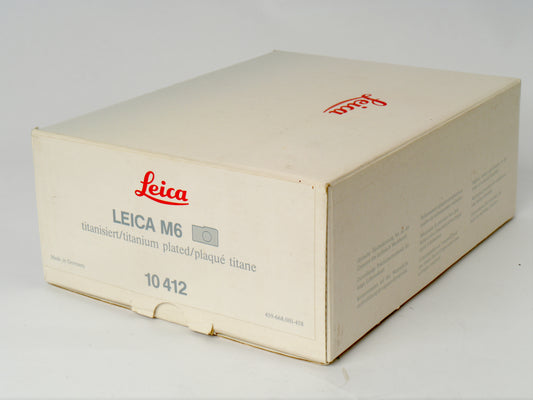 Leica M6 Titan Gehäuse Art. 10412 – sehr guter Zustand