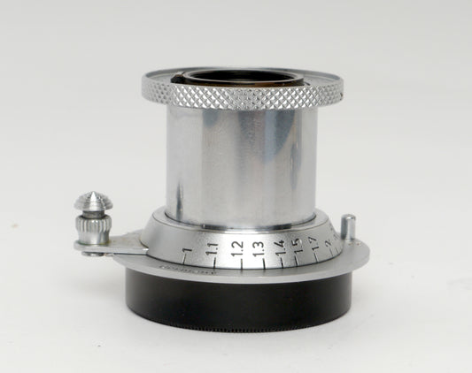 Leica Elmar M39 Gewinde 3,5/ 5cm chrom "red scale" – sehr guter Zustand