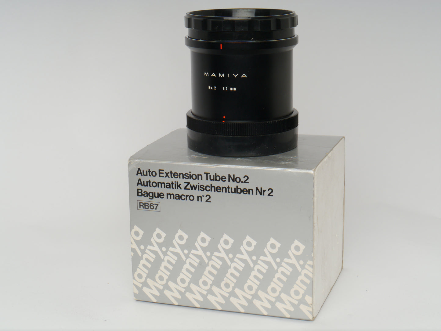 Mamiya No. 2 Zwischenring Länge 82 mm für RB67 – sehr guter Zustand