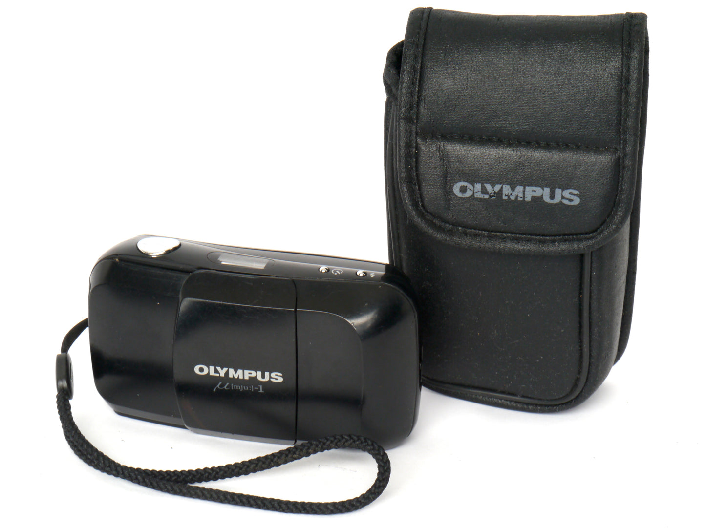 Olympus Mju-1 schwarz – guter Zustand mit Tasche