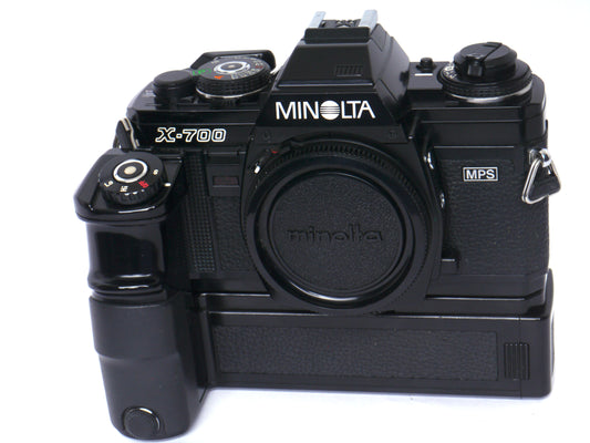 Minolta X-700 Body mit Motor Drive 1 – sehr gut