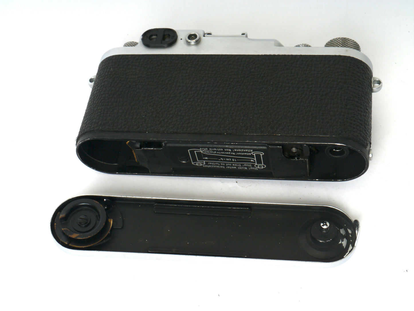 Leica III f Gehäuse Chrome – guter Zustand