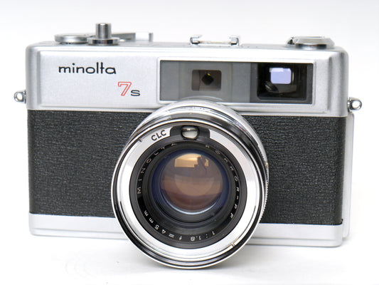 Minolta Hi-Matic 7s, Silber – sehr guter Zustand