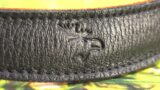 Eddycam Premium/ 33 Kameratragegurt aus Elchleder black/ nature Art. 0319