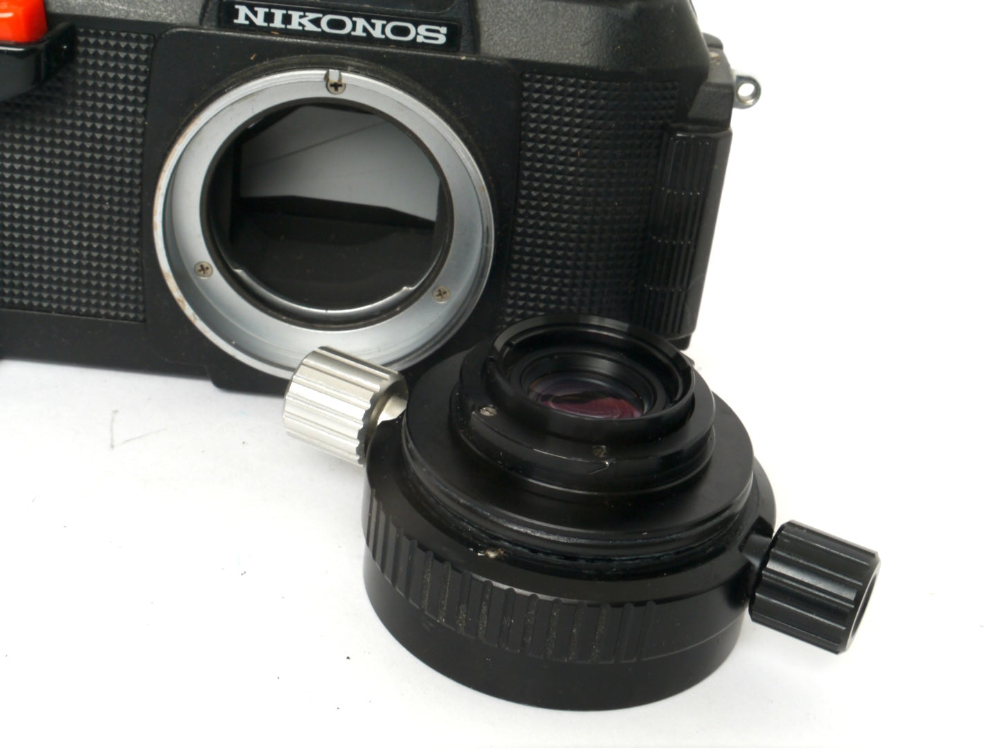 Nikon Nikonos IV Gehäuse mit UW Nikkor 2,5/35 mm – sehr guter Zustand