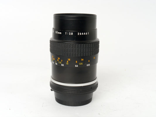 Nikon MF 2,8/55 mm AiS Micro-Nikkor – sehr guter Zustand