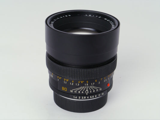 Leica Summilux-R 1,4/80 mm Objektiv Art. 11880 – sehr guter Zustand