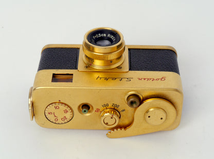 Steky Ricoh Golden Steky mit Riken Stekinar 3,5/25 mm – guter Zustand