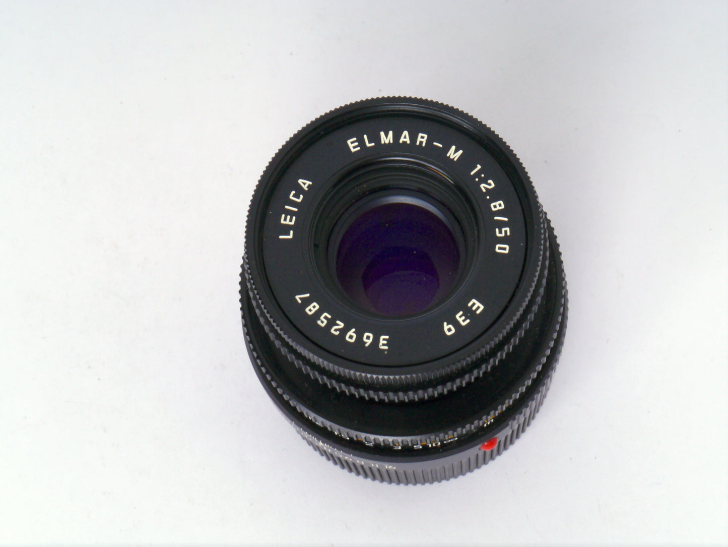 Leica Elmar M 2,8/50 mm schwarz E39 Objektiv Art. 11823 – sehr guter Zustand