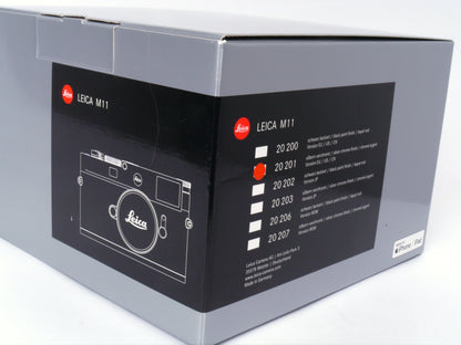 Leica M 11 Gehäuse chrom  Art. 20201– wie neu