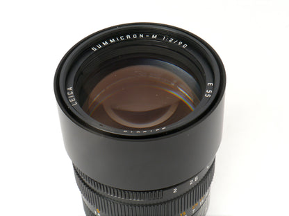 Leica Summicron-M 2/90 mm E55 schwarz Objektiv Art. 11136 – sehr guter Zustand