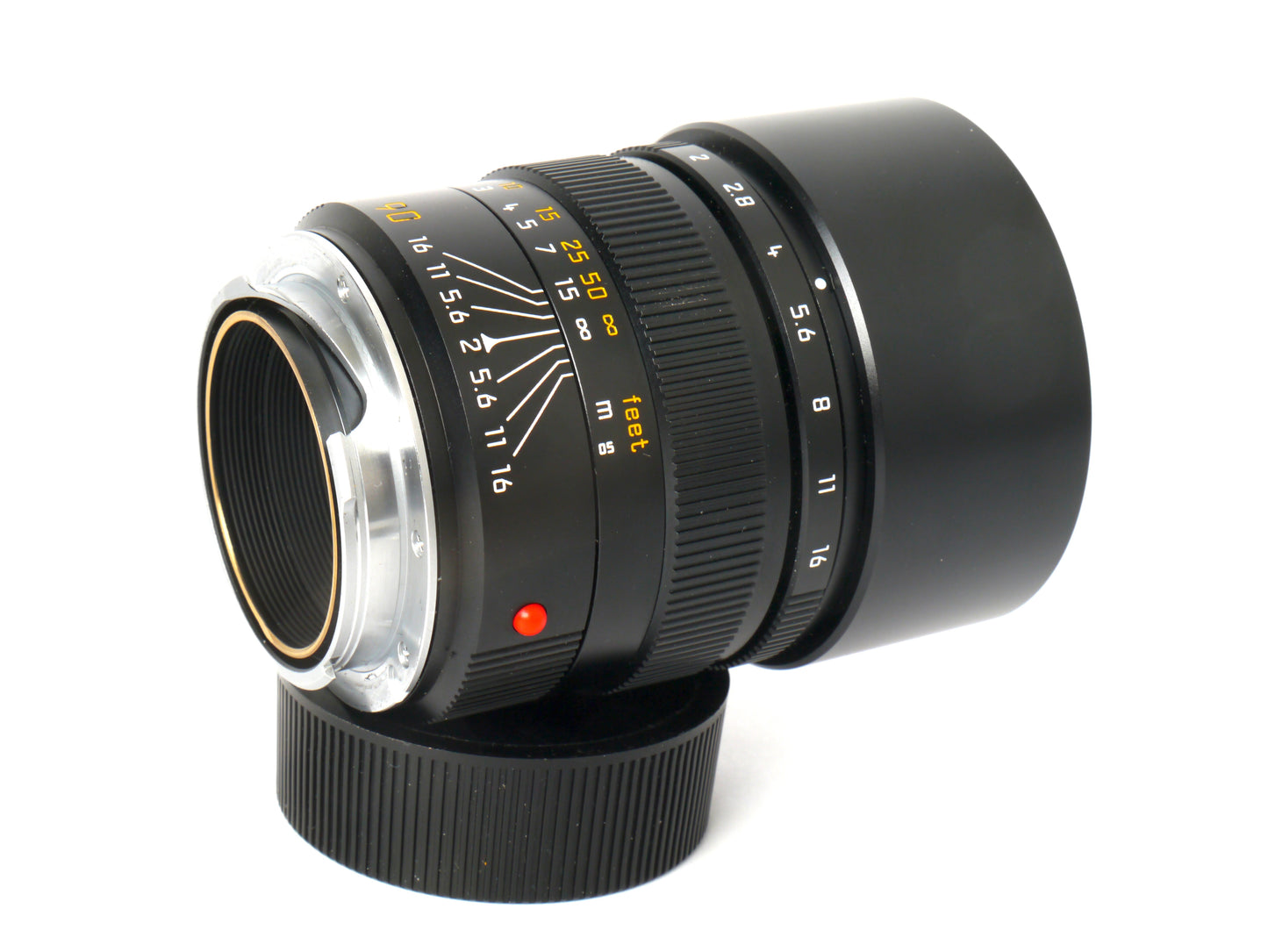 Leica Summicron-M 2/90 mm E55 schwarz Objektiv Art. 11136 – sehr guter Zustand