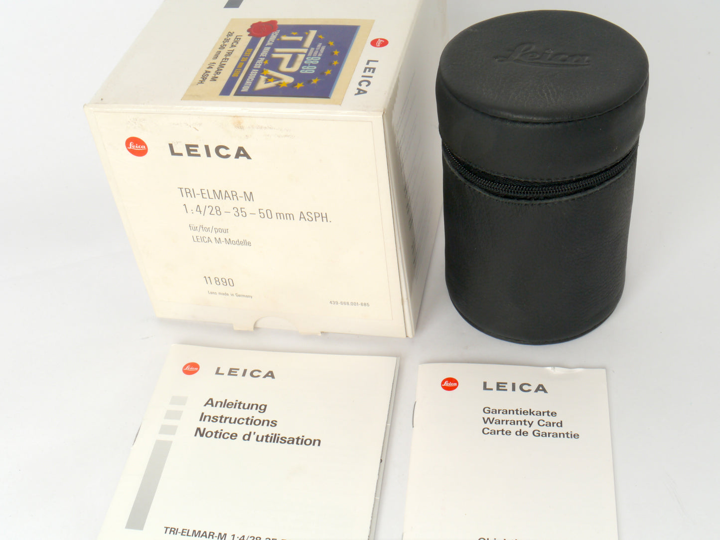 Leica Tri-Elmar-M 4/28–35–50 mm ASPH Objektiv Art. 11890 – sehr guter Zustand
