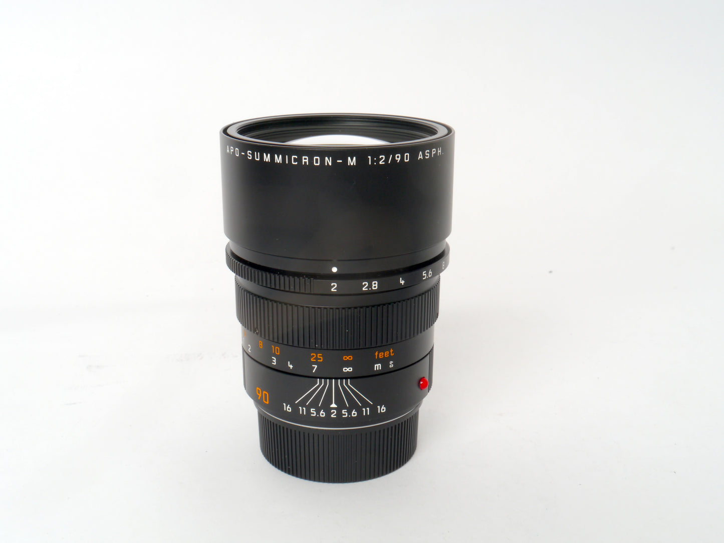 Leica APO-Summicron-M 2/90 mm ASPH schwarz, Art. 11884, 6-bit codiert – wie neu