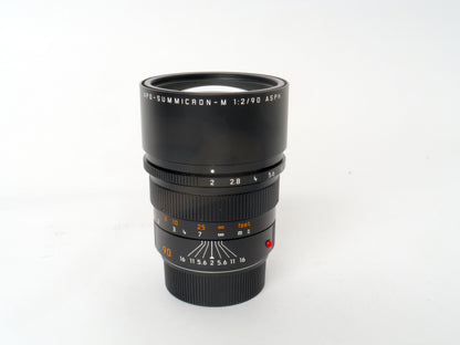 Leica APO-Summicron-M 2/90 mm ASPH schwarz, Art. 11884, 6-bit codiert – wie neu