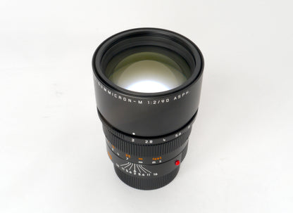 Leica APO-Summicron-M 2/90 mm ASPH schwarz, Art. 11884, 6-bit codiert – wie neu