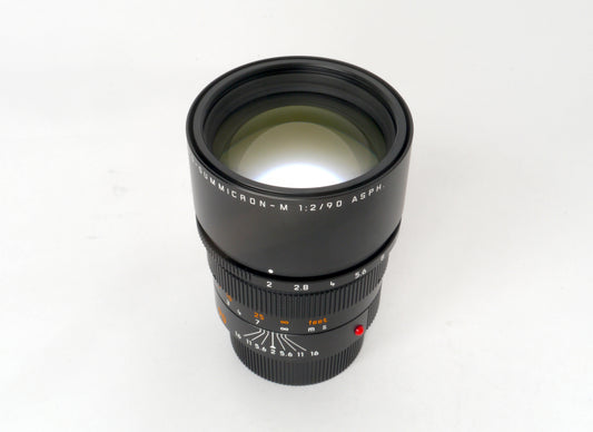 Leica APO-Summicron-M 2/90 mm ASPH schwarz, Art. 11884, 6-bit codiert – wie neu