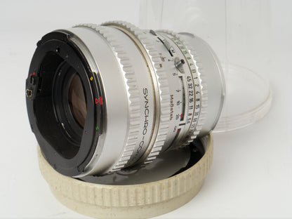 Hasselblad 501C Gehäuse mit Zeiss S-Planar 5,6/120 mm, A12 Magazin und NC2 Prisma – sehr guter Zustand
