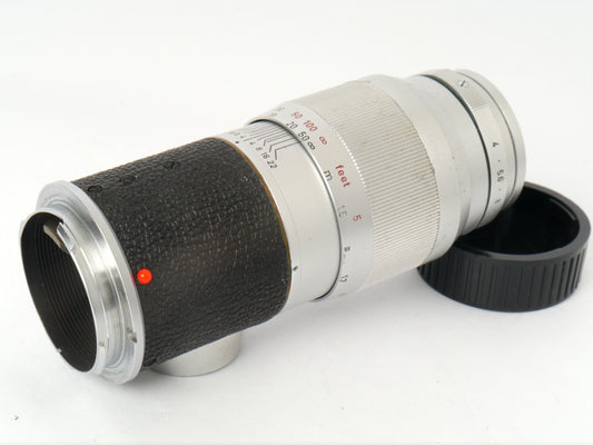 Leica Elmar-M 4/135 mm chrom Objektiv Art. 11850 – guter Zustand