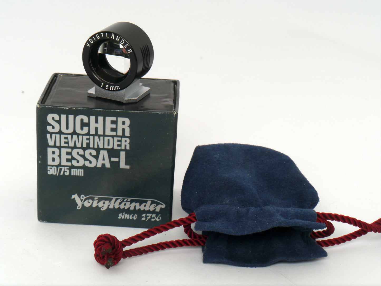 Voigtländer Bessa-L optischer Sucher 75 mm – sehr guter Zustand