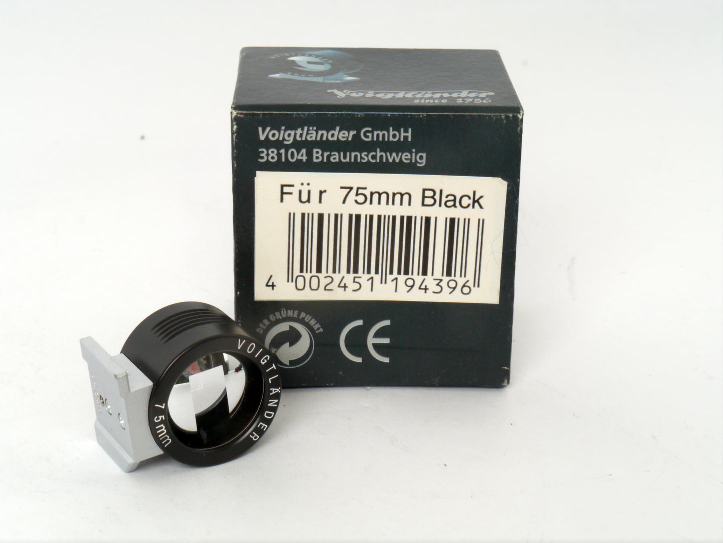 Voigtländer Bessa-L optischer Sucher 75 mm – sehr guter Zustand