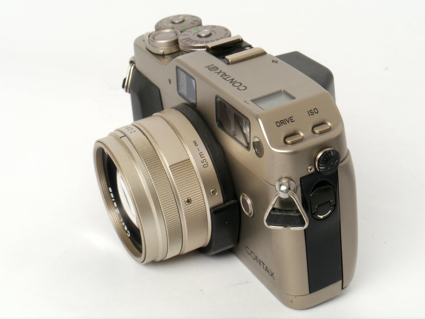 Contax G1 Kamera mit Planar 2/45 mm T* – sehr guter Zustand