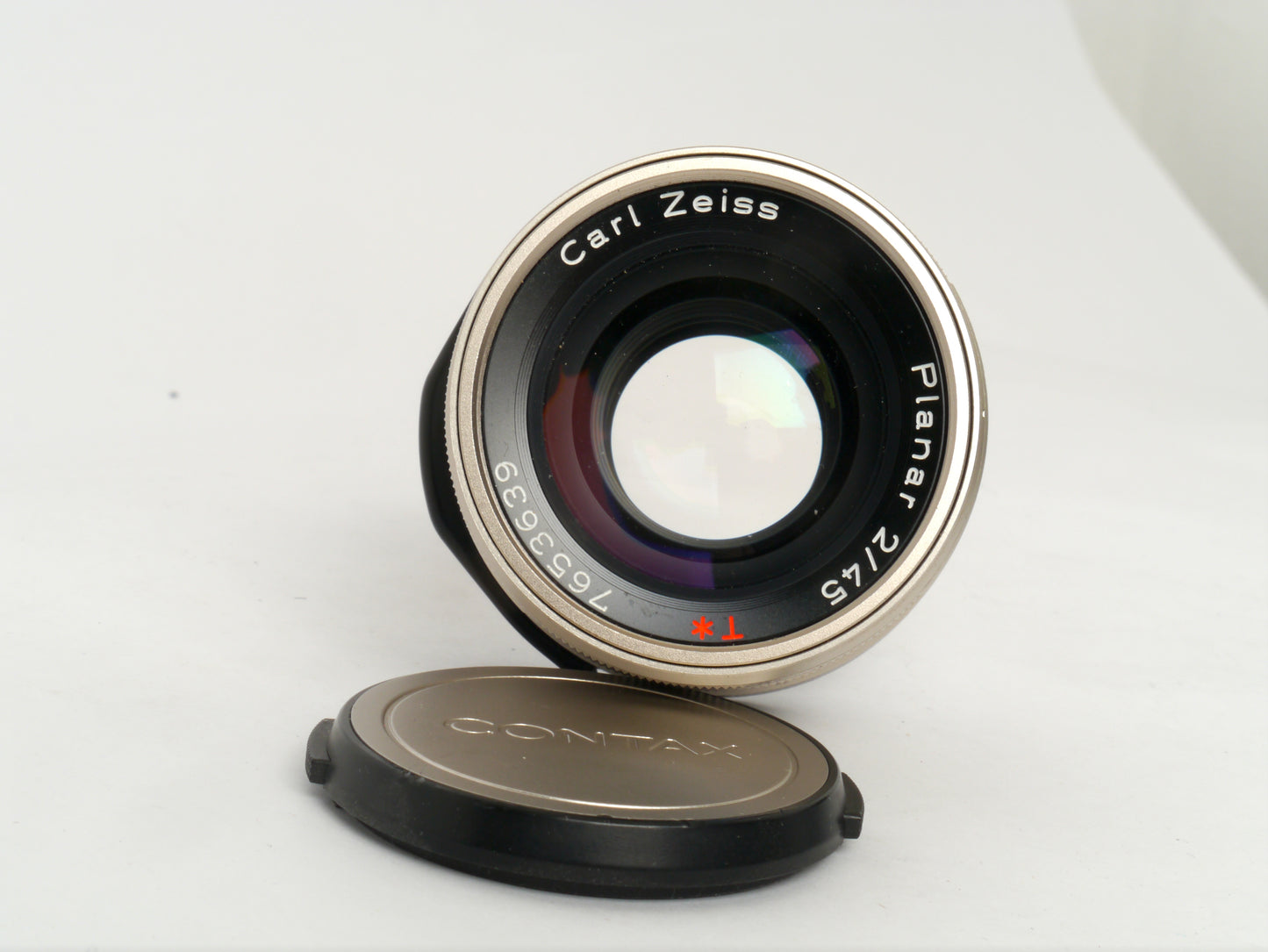 Contax G1 Kamera mit Planar 2/45 mm T* – sehr guter Zustand