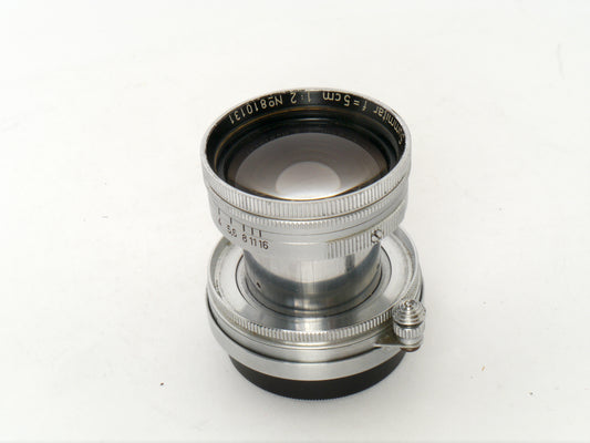 Leica Summitar M39 2/50 mm Objektiv, Art. SOORE – guter Zustand