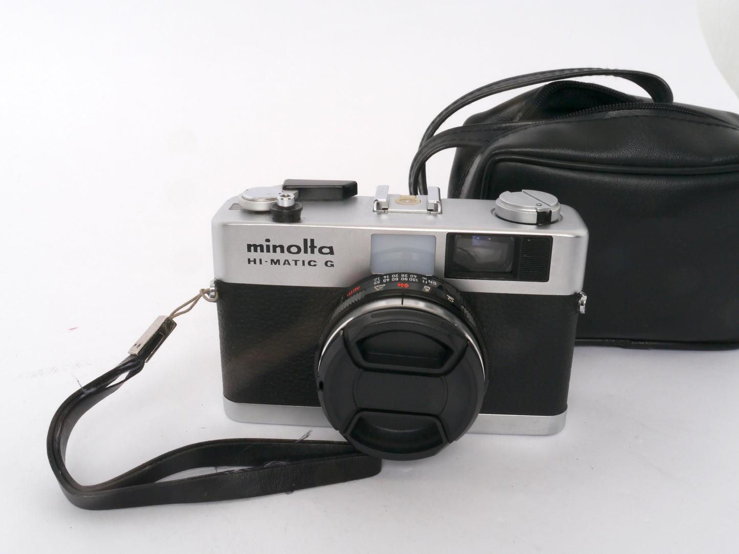 Minolta Hi-Matic G Kleinbildkamera – sehr guter Zustand