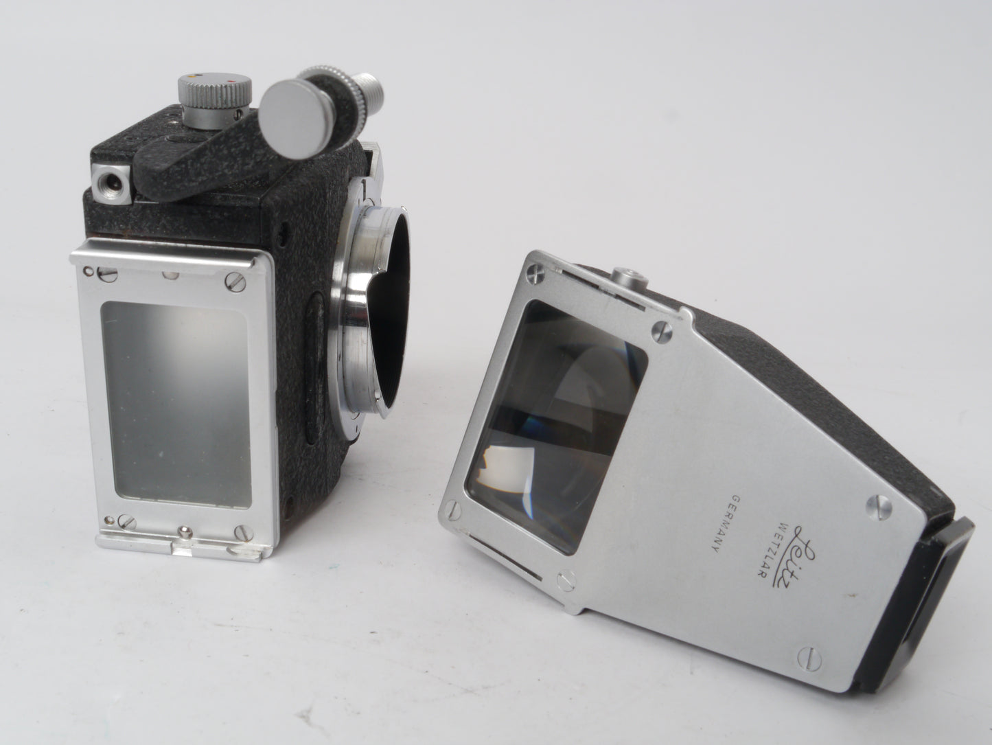 Leica Visoflex III mit 45°-Lupe Art. 16498 – sehr guter Zustand