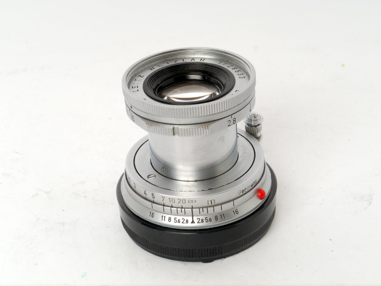 Leica Elmar-M 2,8/50 mm chrom versenkbar Art. 11610 – sehr guter Zustand