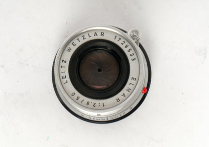 Leica Elmar-M 2,8/50 mm chrom versenkbar Art. 11610 – sehr guter Zustand