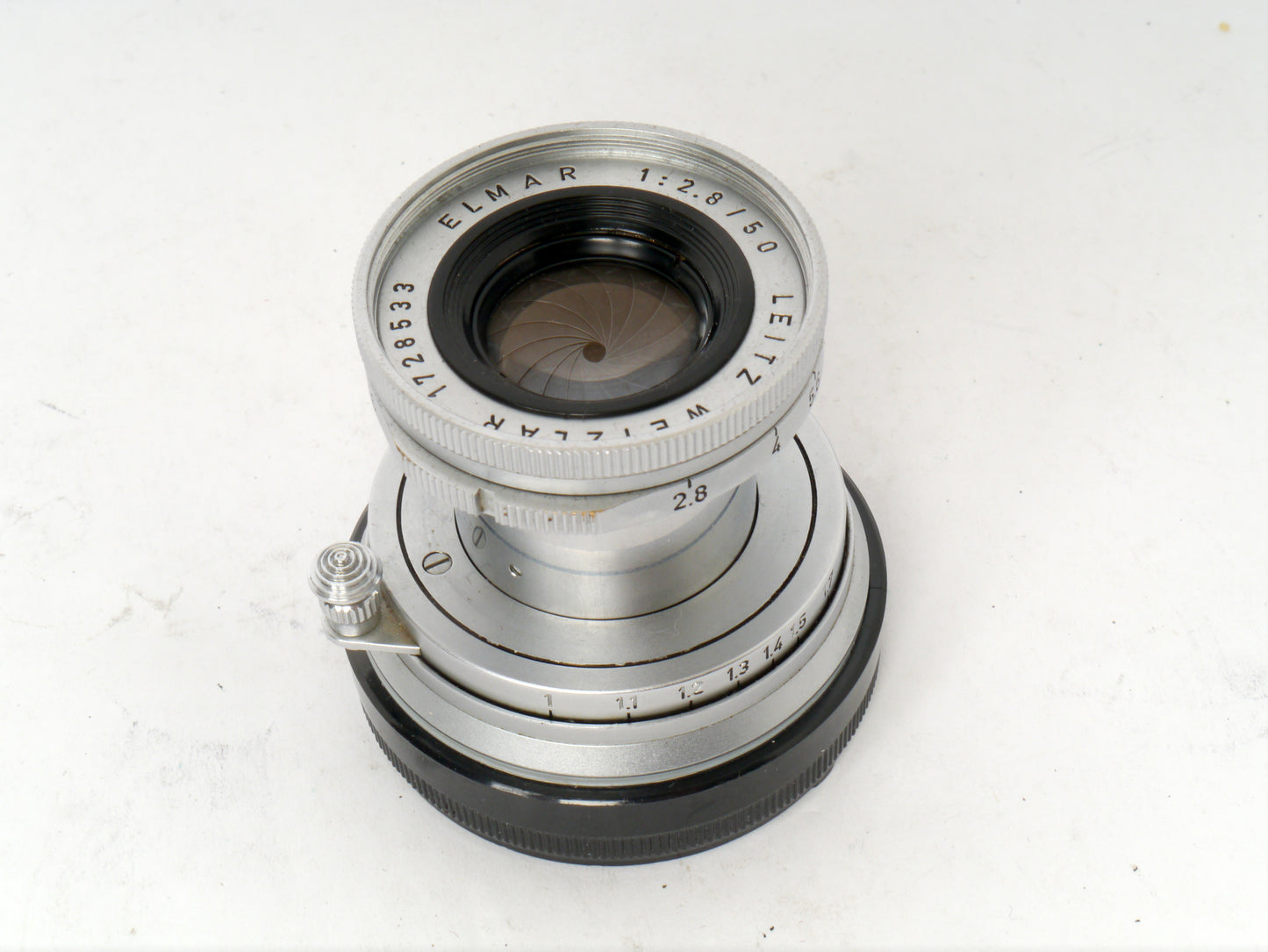 Leica Elmar-M 2,8/50 mm chrom versenkbar Art. 11610 – sehr guter Zustand