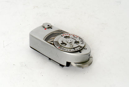 Leica M2 Gehäuse chrom 2. Ausführung “lever rewind” mit Leicameter MC – guter Zustand