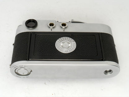 Leica M2 Gehäuse chrom 2. Ausführung “lever rewind” mit Leicameter MC – guter Zustand