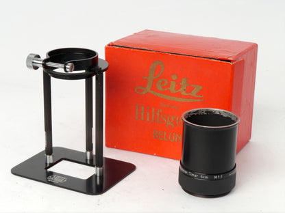 Leica BELUN Hilfsgerät mit Objektivstutzen für Summar und Elmar 5 cm – sehr guter Zustand