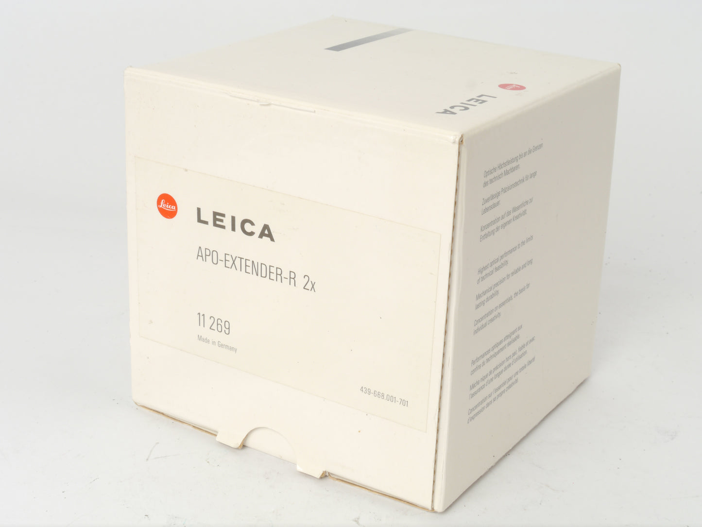 Leica APO-Extender R 2× Art. 11269 – wie neu