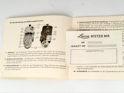 Leica Leicameter MR schwarz Art. 14218 – guter Zustand