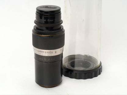Leica Elmar M 39 Gewinde 4,5/ 135 mm nickel– Rarität, außergewöhnlich guter Zustand