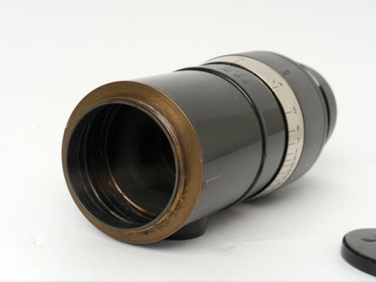 Leica Elmar M 39 Gewinde 4,5/ 135 mm nickel– Rarität, außergewöhnlich guter Zustand