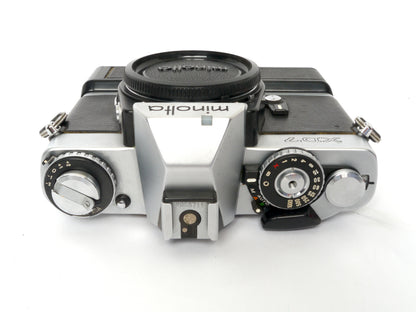 Minolta XD-7 Gehäuse chrom mit XD Winder – guter Zustand
