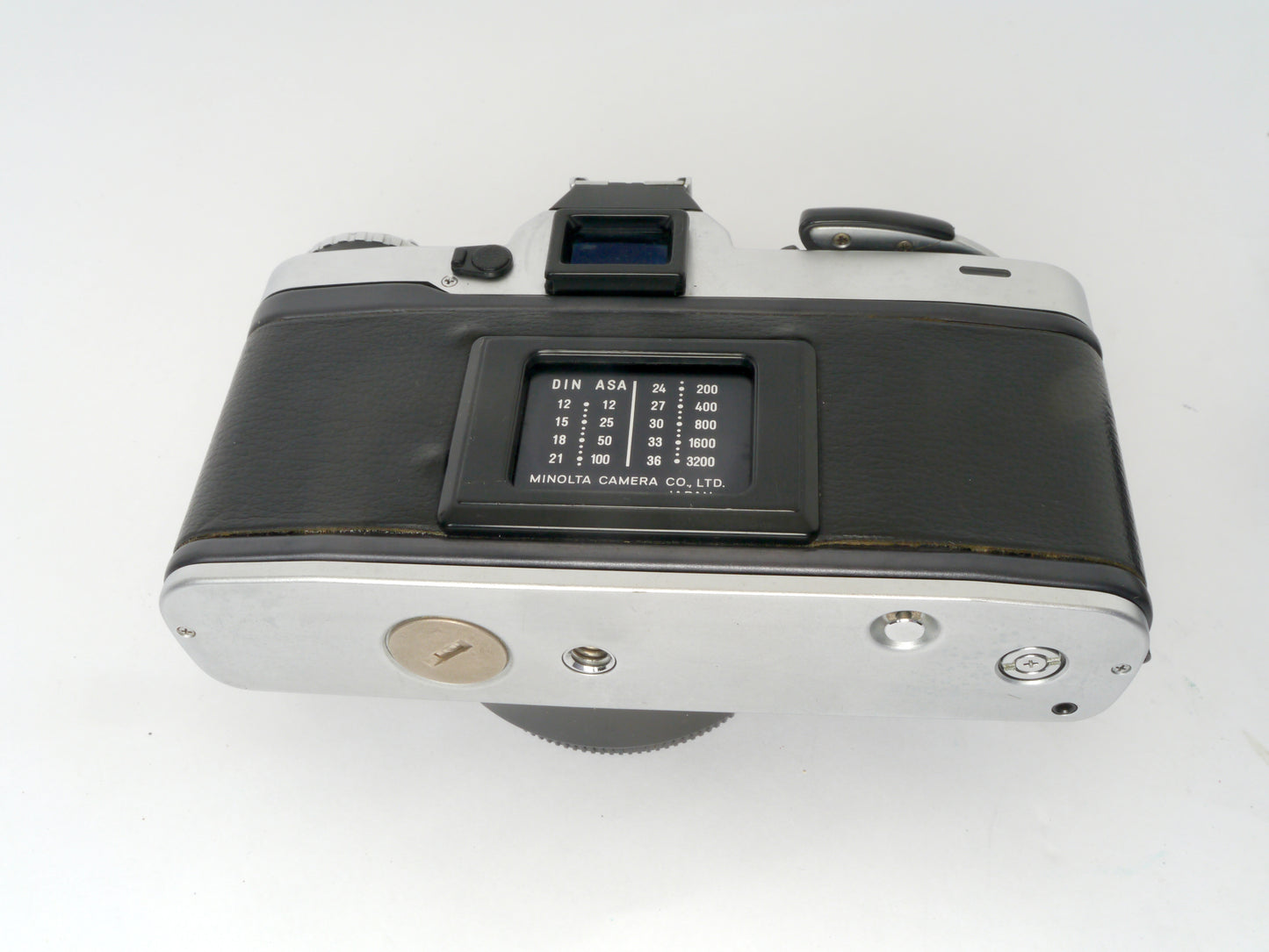 Minolta XD-7 Gehäuse chrom mit XD Winder – guter Zustand