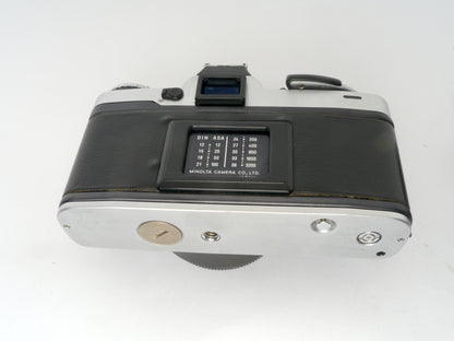 Minolta XD-7 Gehäuse chrom mit XD Winder – guter Zustand