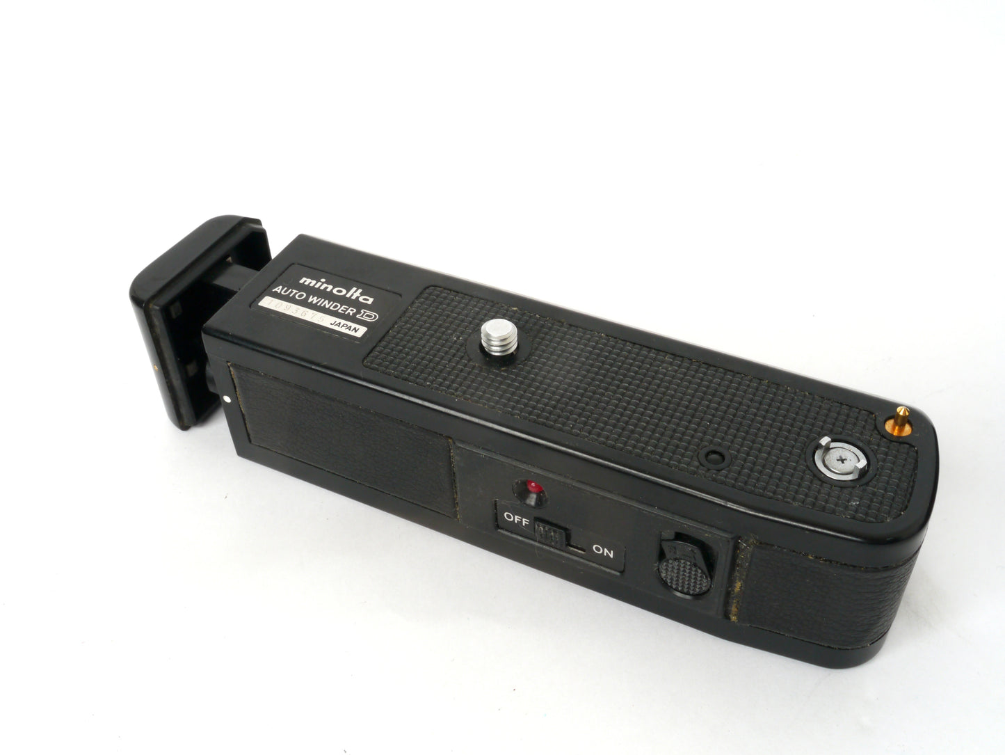 Minolta XD-7 Gehäuse chrom mit XD Winder – guter Zustand