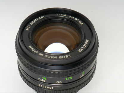 Minolta MD 1,4/ 50mm Objektiv – sehr guter Zustand*
