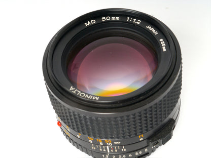 Minolta MD 1,2/ 50mm Objektiv – wie neu