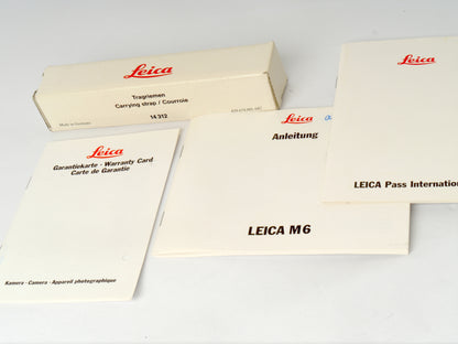 Leica M6 Titan Gehäuse Art. 10412 – sehr guter Zustand