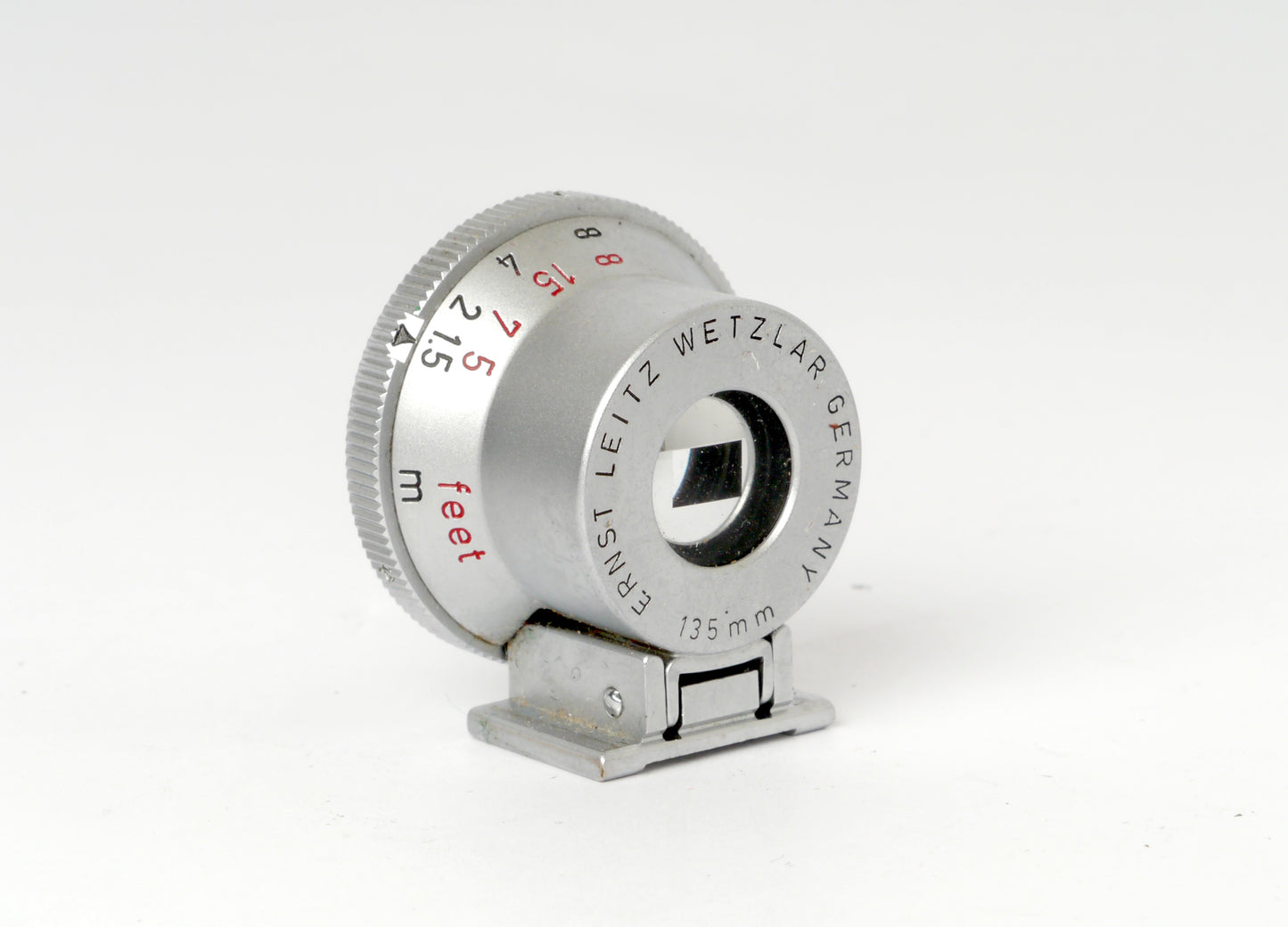 Leica Sucher SHOOC 135mm chrom – guter Zustand